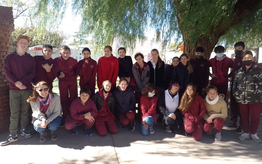 Un adolescente alemán compartió jornadas escolares en el Nivel Secundario del Colegio