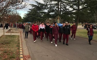 Procesión y misa en el marco del Día de Nuestra Señora de Luján