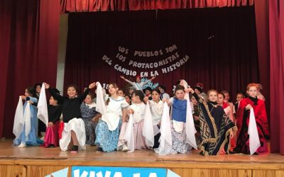 ¡Viva la Patria! Alumnos de 1° y 5° festejaron el Día de la Independencia