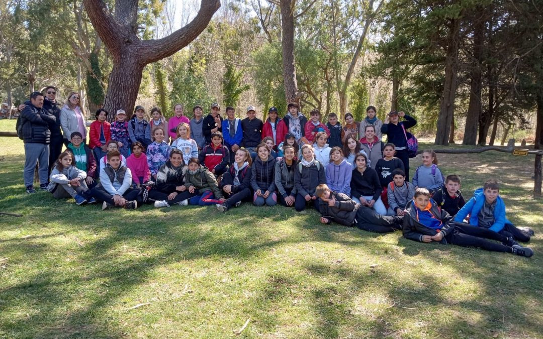 Conociendo lo nuestro: Alumnos del Cole visitaron el Parque Provincial Ernesto Tornquist