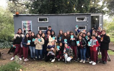 Maratón de Lectura: Los estudiantes de 1° y 2° Año del Cole continuaron la recorrida por las bibliotecas del distrito