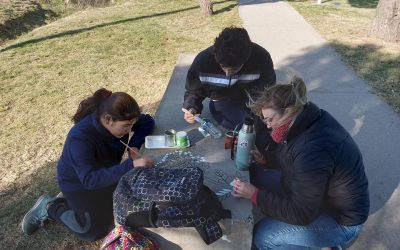 Especies nativas en la bicisenda: Proyecto realizado entre alumnos del CNSL y la ES Nº 3