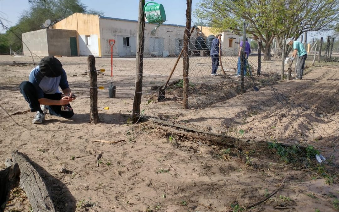 La huerta para la Escuela Nº 874 de Esteros ya es una realidad