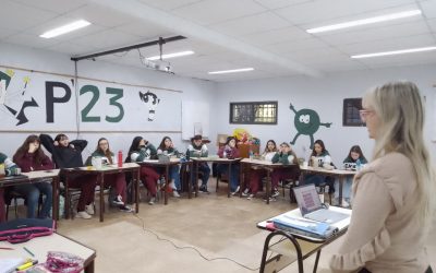 Alumnos del Cole participaron de un taller de comprensión lectora con profesores de la UNS