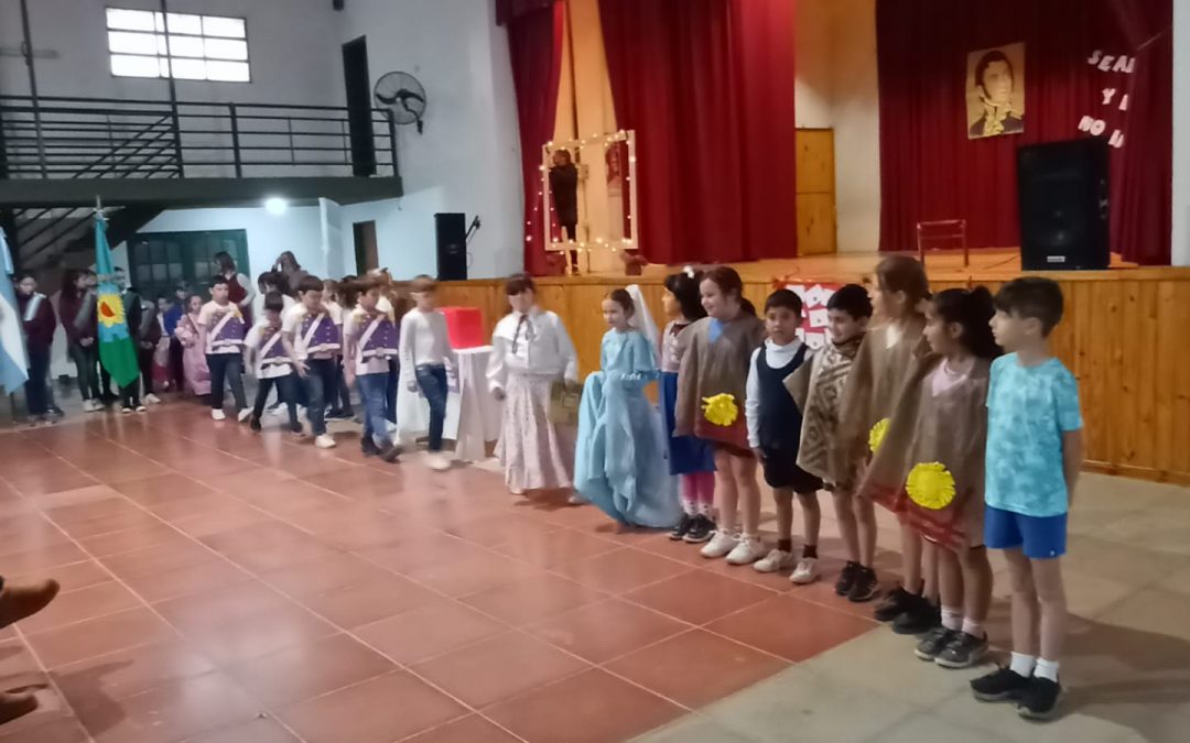 Educación Primaria: Acto en honor a San Martín en el aniversario de su muerte