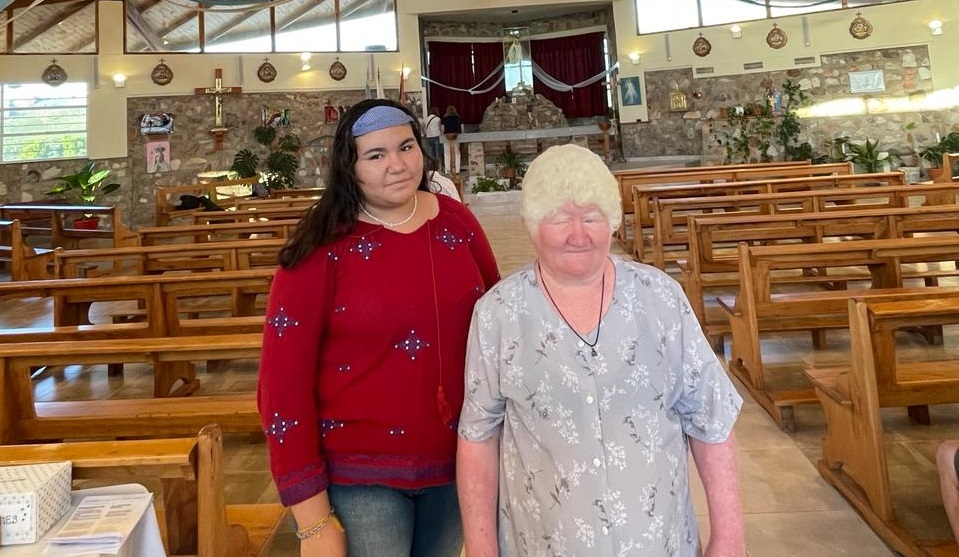 Nina y Nieves se reencontraron con el Grupo Misionero del CNSL