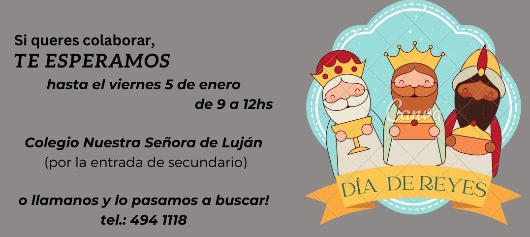 Campaña solidaria del Colegio Nuestra Señora de Luján para los niños del Barrio Martín Fierro de Bahía Blanca