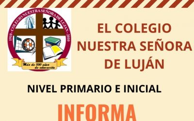 Información para alumnos de inicial y primario