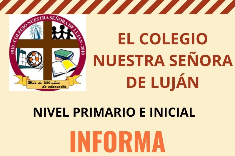 Información para alumnos de inicial y primario